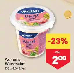 MPreis Wojnar's Wurstsalat Angebot