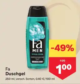MPreis Fa Duschgel Angebot