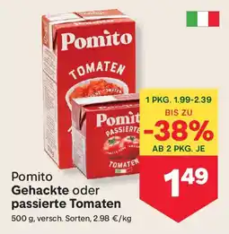 MPreis Pomito Gehackte oder passierte Tomaten Angebot