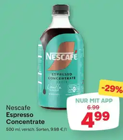 MPreis Nescafe Espresso Concentrate Angebot