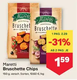 MPreis Maretti Bruschette Chips Angebot
