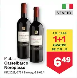 MPreis Mabis Castelbarco Neropasso Angebot