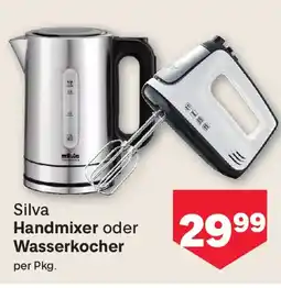 MPreis Silva Handmixer oder Wasserkocher Angebot