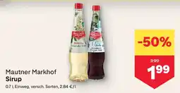 MPreis Mautner Markhof Sirup Angebot
