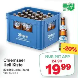 MPreis Chiemseer Hell Kiste Angebot