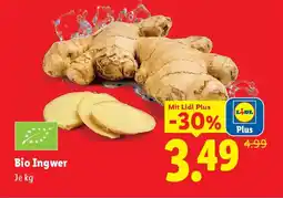 Lidl Bio Ingwer Angebot
