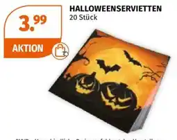 Müller Halloween-Servietten Angebot