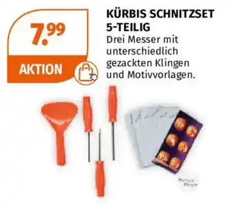 Kürbis Schnitzset