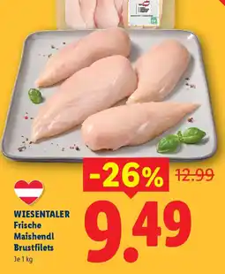 Lidl Wiesentaler Frische Maishendl Brustfilets Angebot
