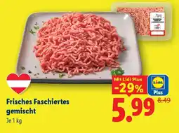 Lidl Frisches Faschiertes gemischt Angebot