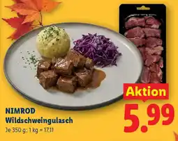 Lidl Nimrod Wildschweingulasch Angebot