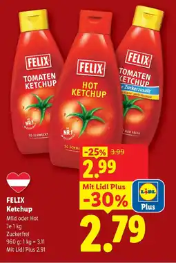 Lidl Felix Ketchup Angebot