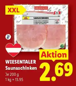 Lidl Wiesentaler Saunaschinken Angebot