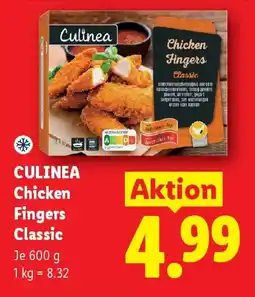 Lidl Culinea Chicken Fingers Classic Angebot