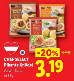 Lidl CHEF SELECT Pikante Knödel Angebot