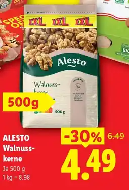 Lidl Alesto Walnusskerne Angebot
