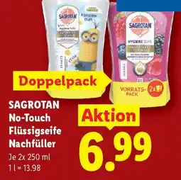 Lidl Sagrotan No-Touch Flüssigseife Nachfüller Angebot