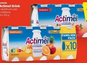 Hofer Actimel Drink Angebot