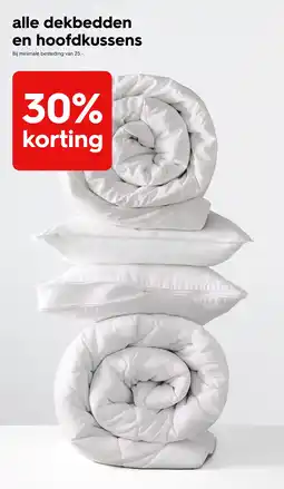 HEMA alle dekbedden en hoofdkussens Angebot