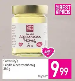 Sutterlüty Sutterlüty's Ländle Alpenrosenhonig Angebot