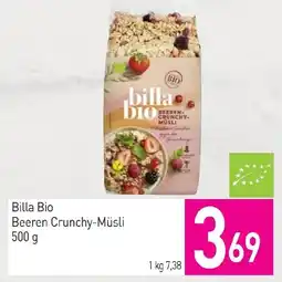 Sutterlüty Billa Bio Beeren Crunchy-Müsli Angebot