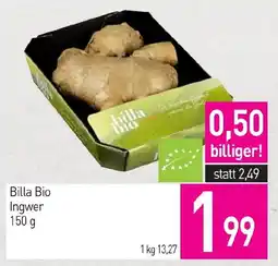 Sutterlüty Billa Bio Ingwer Angebot