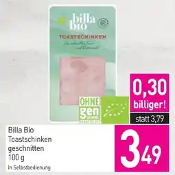 Sutterlüty Billa Bio Toastschinken Angebot
