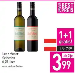 Sutterlüty Lenz Moser Selection Angebot