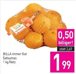 Sutterlüty Billa immer Gut Satsumas Angebot