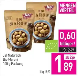 Sutterlüty Ja! Natürlich Bio Maroni Angebot