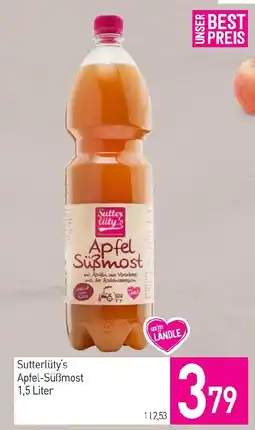 Sutterlüty Sutterlüy's Apfel-Süßmost Angebot