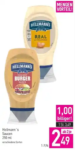 Sutterlüty Hellmann's Saucen Angebot