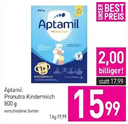 Sutterlüty Aptamil Pronutra Kindermilch Angebot