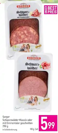 Sutterlüty Sorger Schwarzwälder Angebot