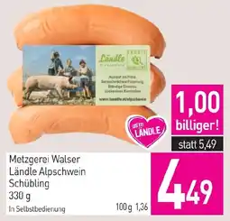 Sutterlüty Ländle Alpschwein Schübling Angebot