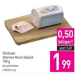 Sutterlüty Hütthaler Attersee Wurst klassik Angebot