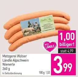 Sutterlüty Ländle Alpschwein Wienerle Angebot