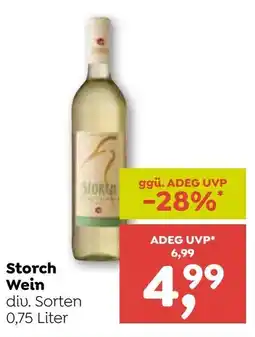 ADEG Storch Wein Angebot
