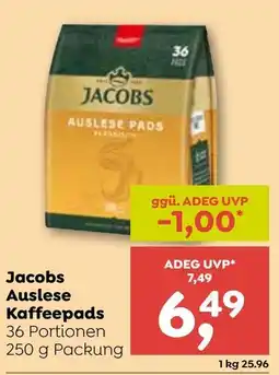 ADEG Jacobs Auslese Kaffeepads Angebot