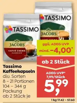 ADEG Tassimo Kaffee kapseln Angebot
