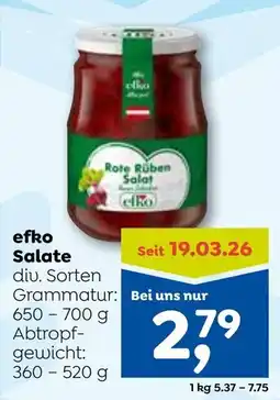 ADEG efko Salate Angebot