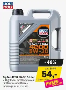 Forstinger Liqui Moly Top Tec 4200 5W-30 Angebot