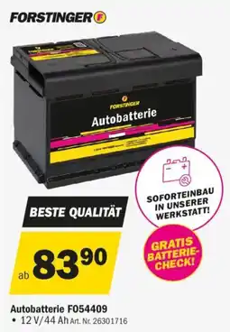 Forstinger Forstinger Autobatterie Angebot