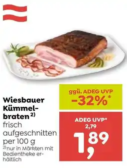 ADEG Wiesbauer Kümmelbraten Angebot