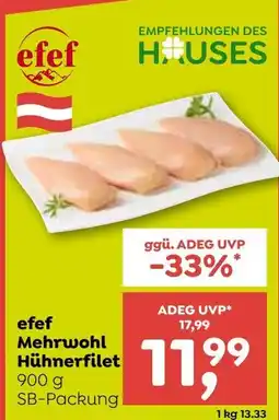 ADEG efef Mehrwohl Hühnerfilet Angebot