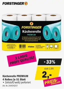 Forstinger Forstinger Küchenrolle PREMIUM Angebot