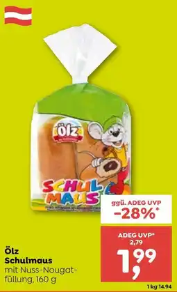 ADEG Ölz Schulmaus Angebot