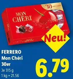 Lidl FERRERO Mon Chéri 30er Angebot