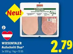 Lidl WIESENTALER Aufschnitt Duo Angebot