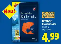 Lidl NAUTICA Räucherlachs Angebot